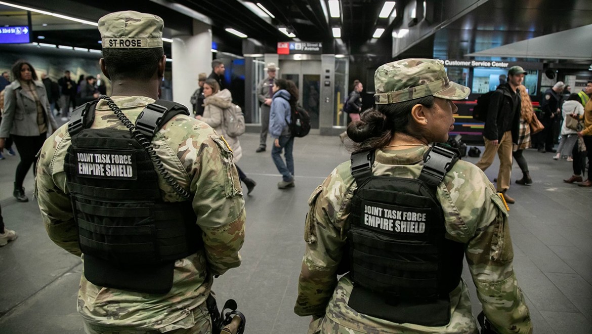 New York, Ulusal Muhafızlar'ın şehre girmesine hazırlanıyor