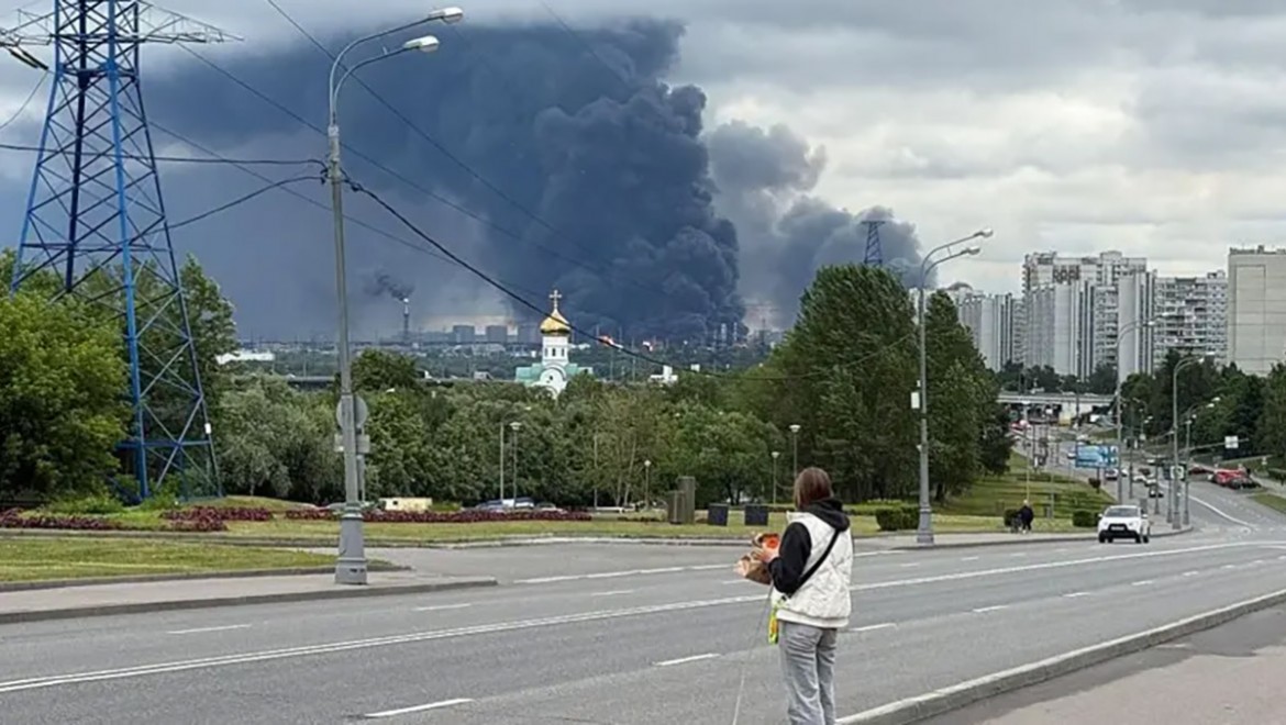 Ukrayna'dan son iki yılın en büyük İHA saldırısı