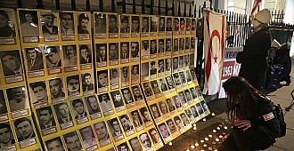 Kıbrıs Türkleri Londra'da "Kanlı…