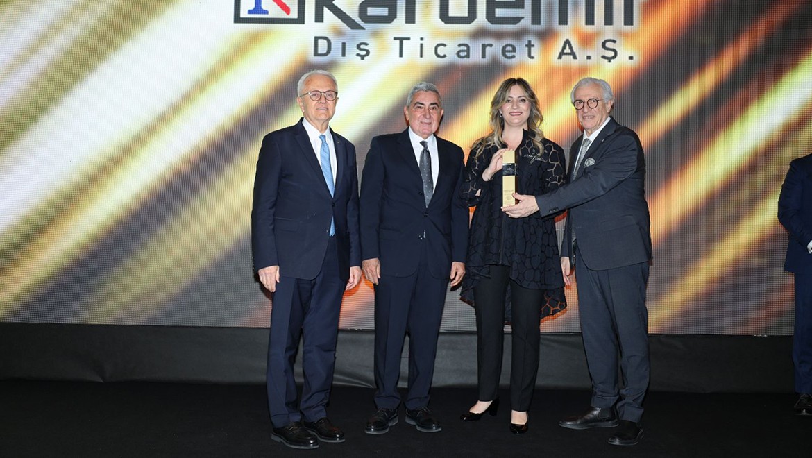 Kardemir Çelik ihracatta gücünü altın kategori ödülüyle tescilledi