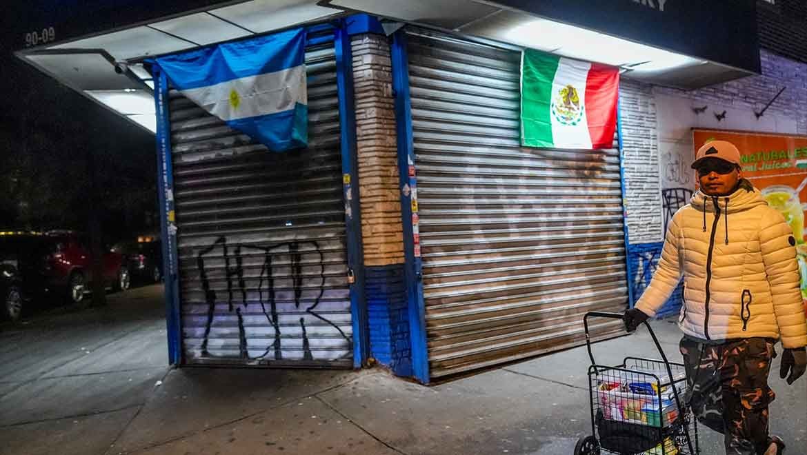 New York'ta göçmensiz bir gün