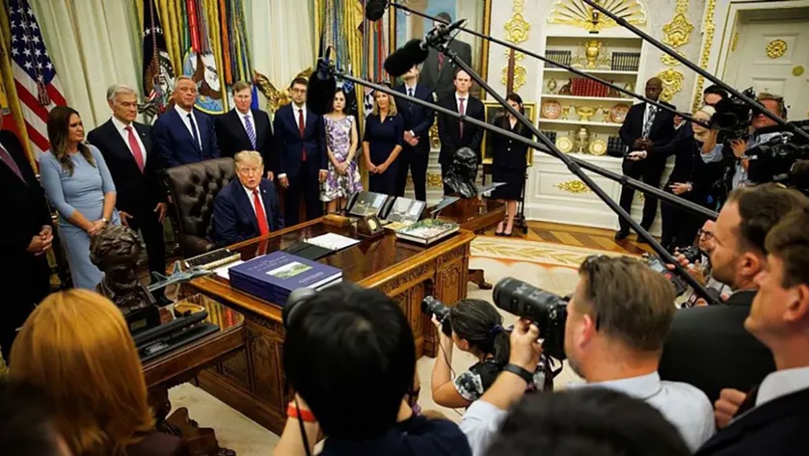 Trump'ın yasakladığı basın kuruluşları mahkeme kararıyla Beyaz Saray'da