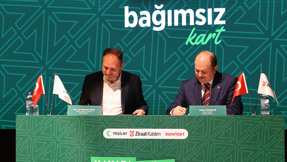Ziraat Katılım ve Yeşilay'dan anlamlı iş birliği
