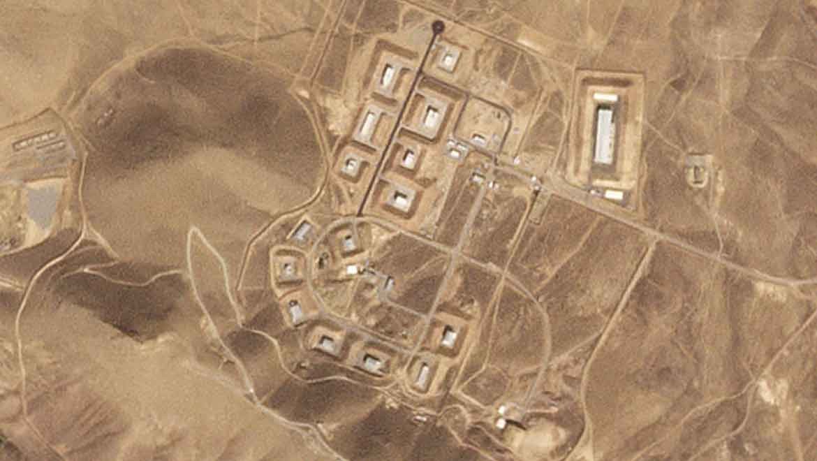 Uydu görüntüleri, İran'ın füze tesisini vurduğunu gösteriyor