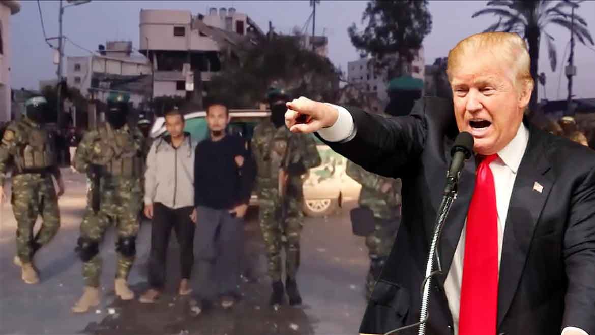 Trump'tan Hamas'a esir tehdidi