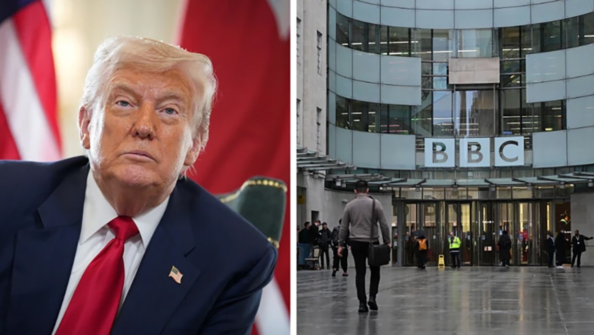 Trump, BBC'ye 5 milyar dolarlık karalama davası açtı