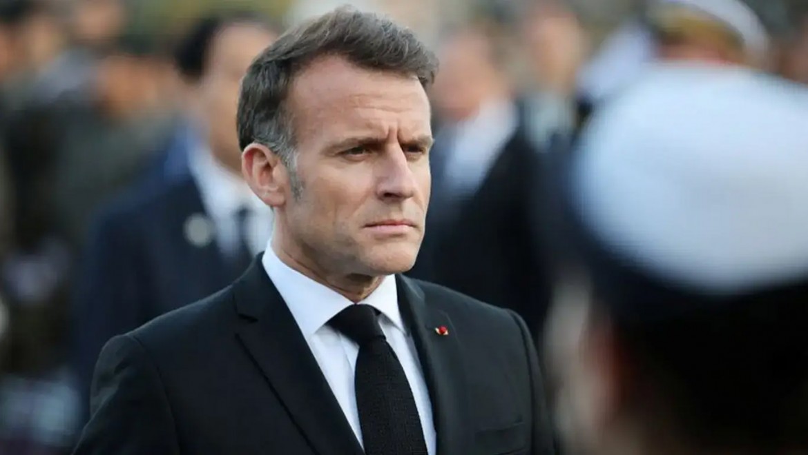 Macron, Netanyahu ve Trump'ı eylemleri istismar etmekle suçladı