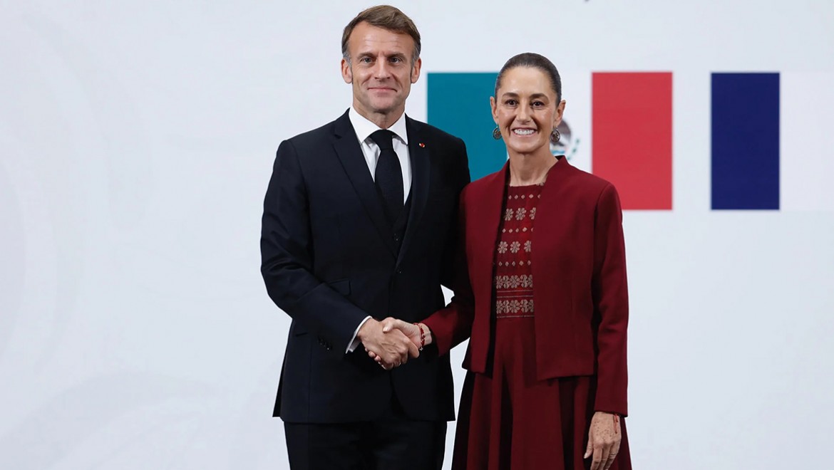 Macron, Meksika'yla "stratejik ittifaka" işaret etti