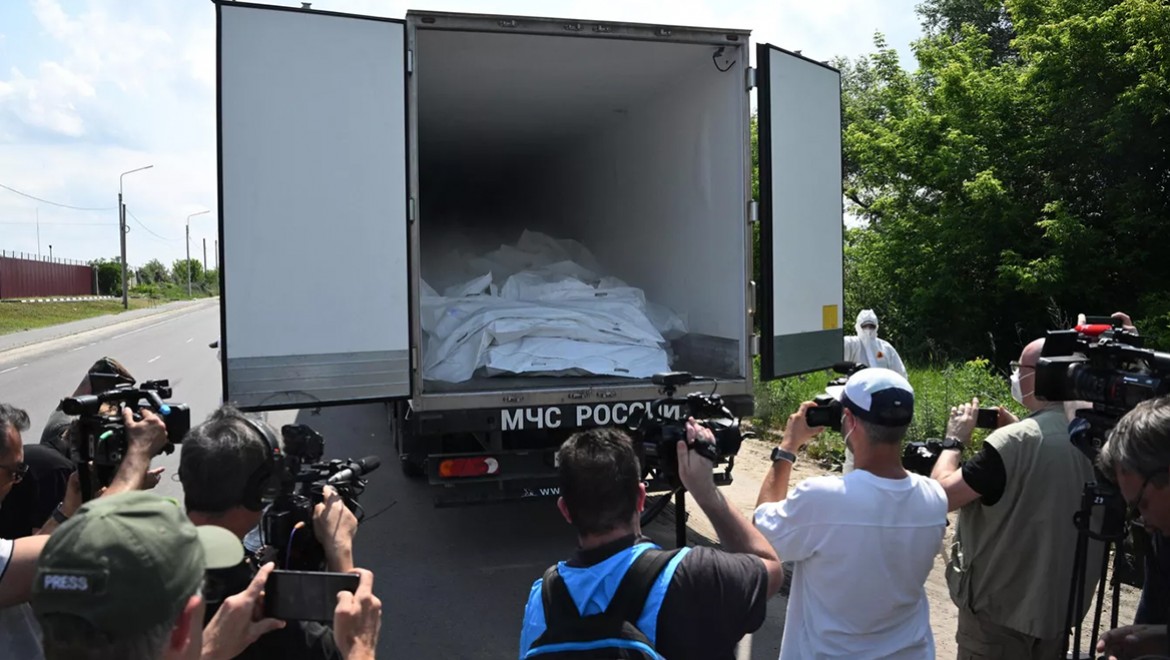 Ukrayna'yla Rusya cenaze takasına başladı