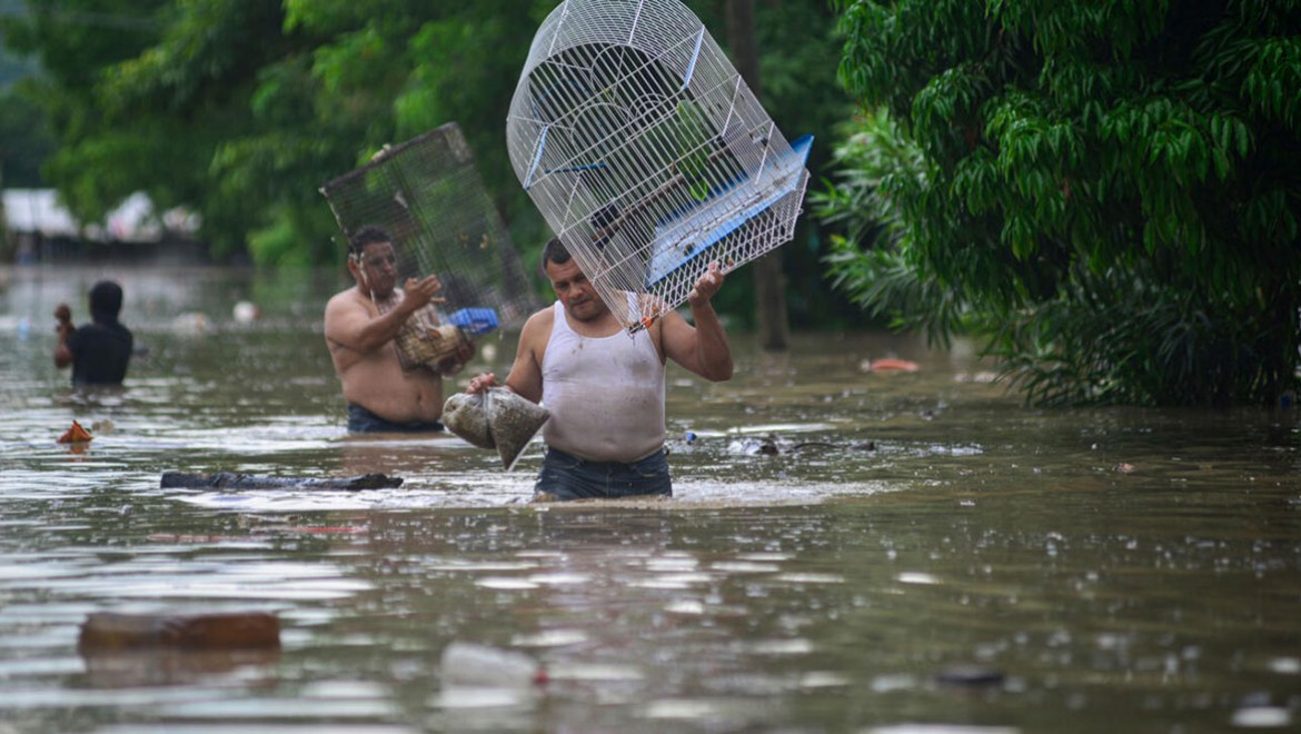 Meksika'da şiddetli yağışlardan 42 kişi öldü