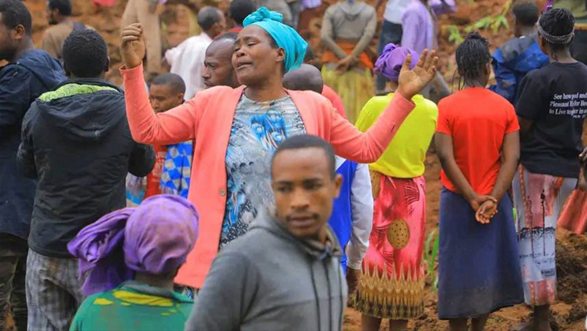 Etiyopya'daki heyelanda ölü sayısı 146'ya yükseldi