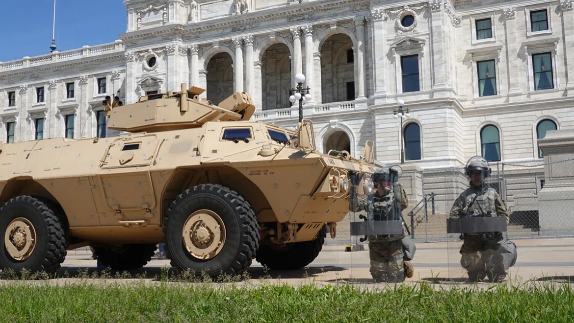 Minneapolis'e olası konuşlanma için ek asker hazırlığı