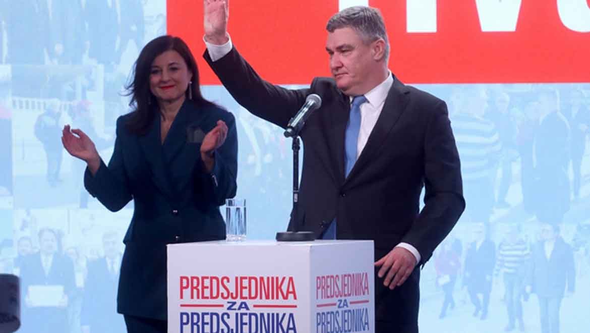 Hırvatistan'da Milanovic zaferini ilan etti