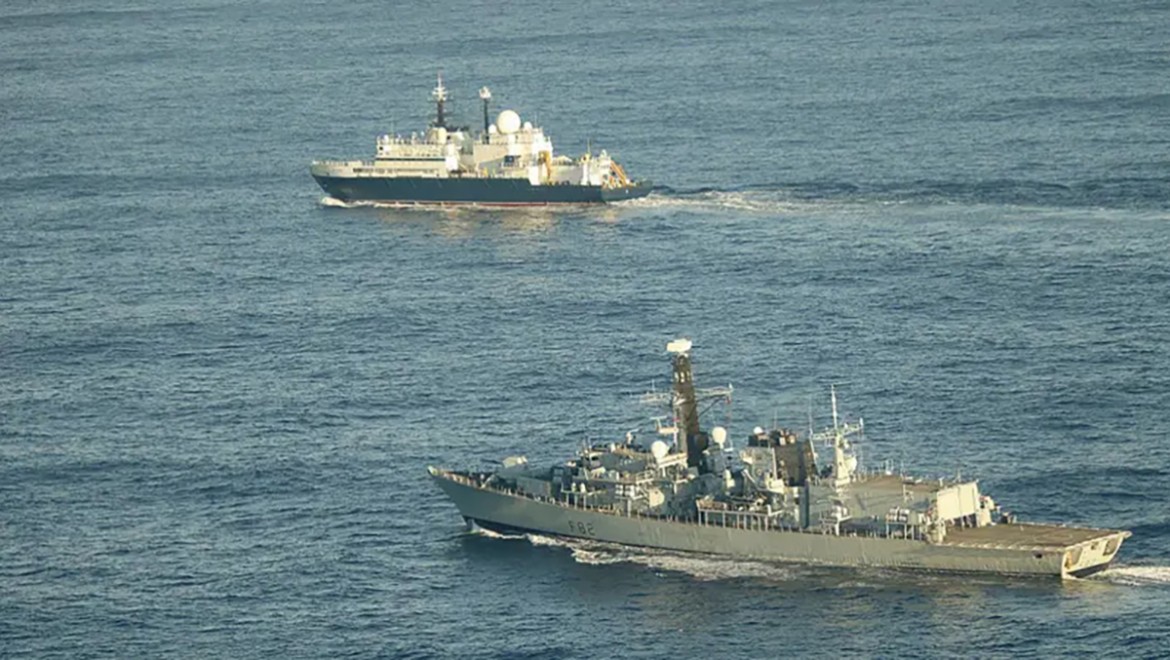 Rus casus gemisi ikinci kez İngiltere sularına girdi