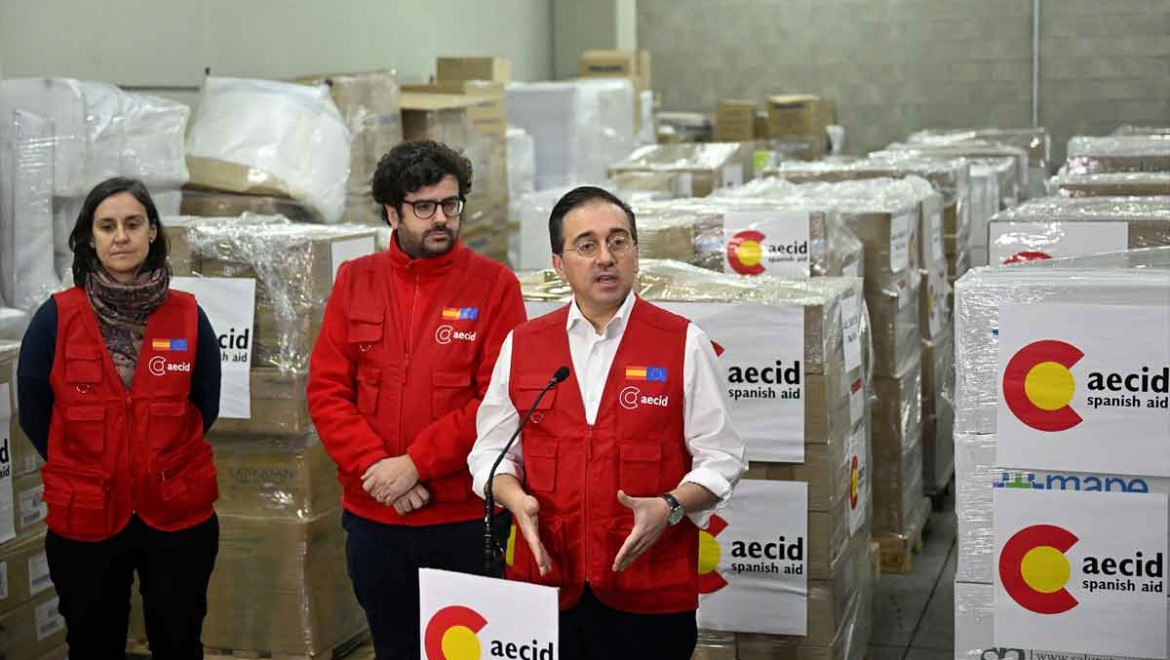 İspanya, Gazze'ye 12 ton insani yardım gönderdi