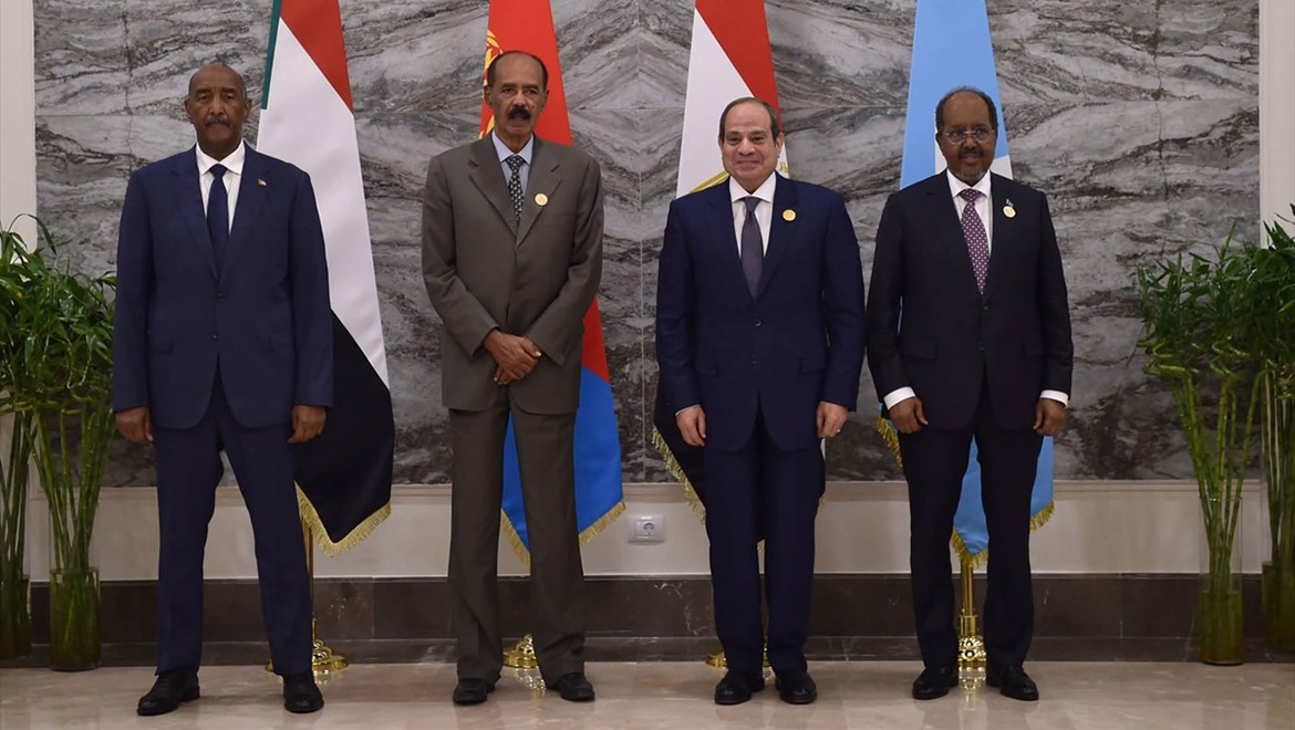 Mısır, Sudan, Eritre ve Somali liderleri dörtlü zirvede buluştu
