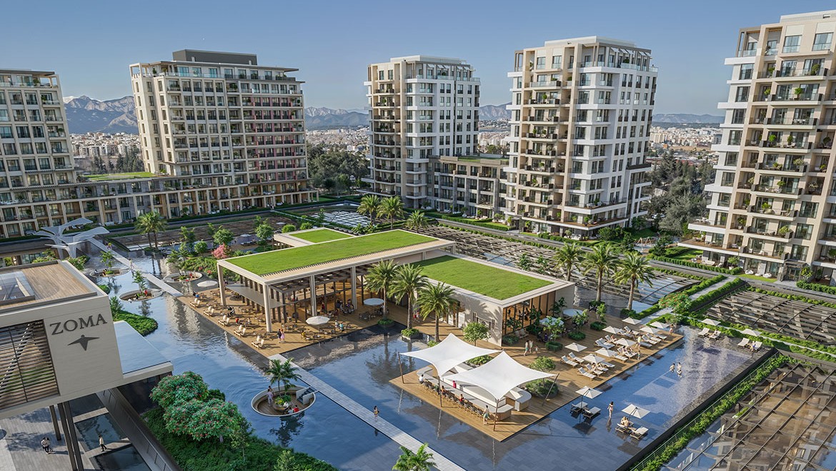 Yaşam, alışveriş, iş ve eğlence bir araya gelecek