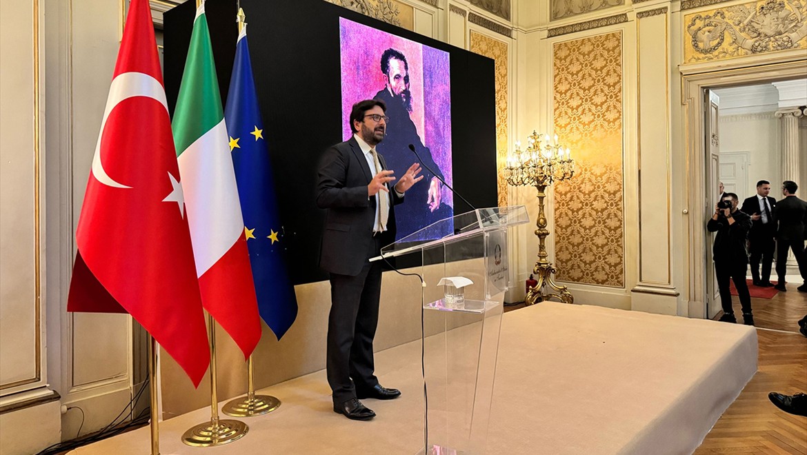 Venedik Sarayı'nda Michelangelo'nun yaşamı konuşuldu