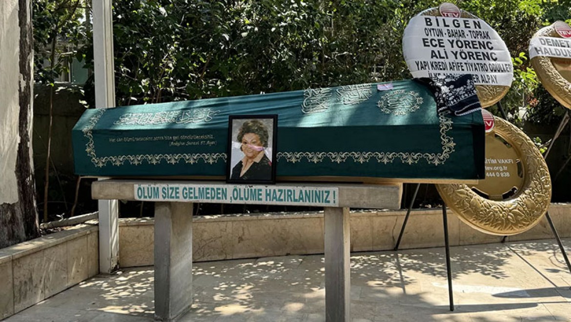 Ünlü oyuncu Sevil Üstekin'e veda