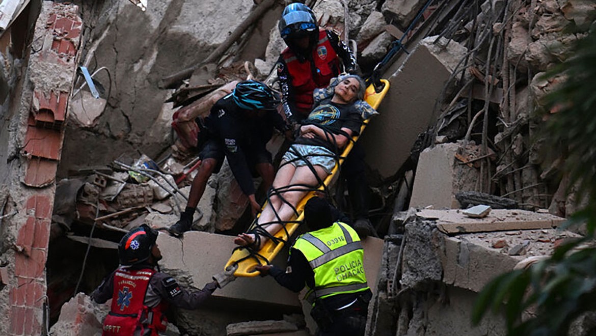 Venezuela'nın iç kesimlerinde 7,5 büyüklüğünde deprem