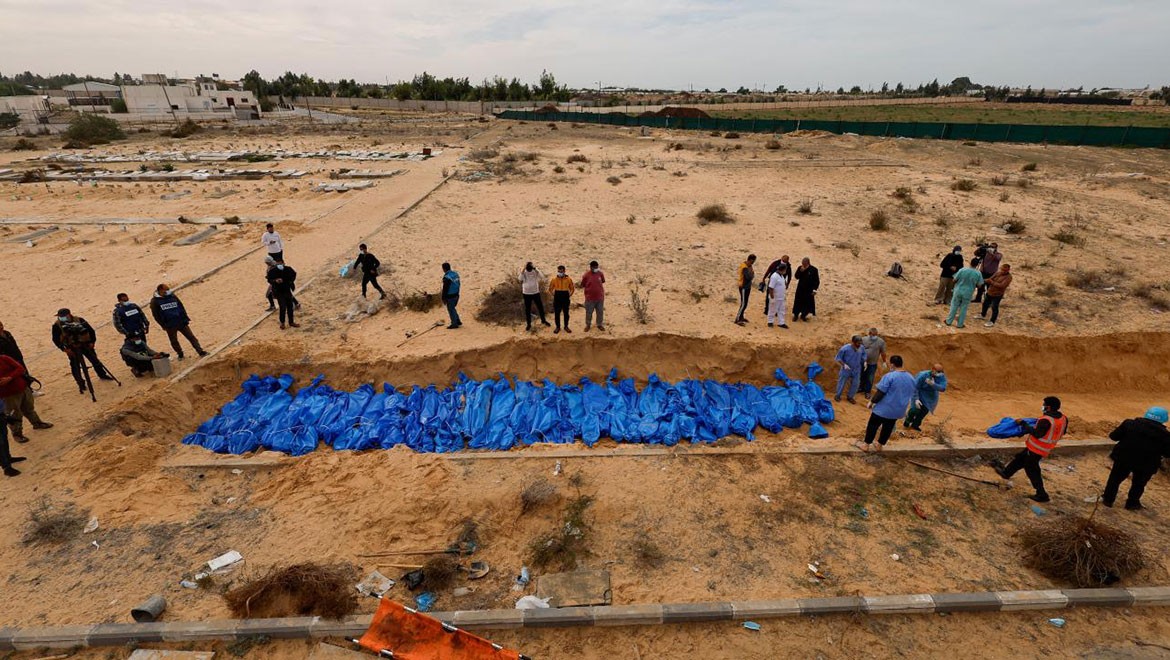 Gazze'de sokaklar "toplu mezara" dönüştü