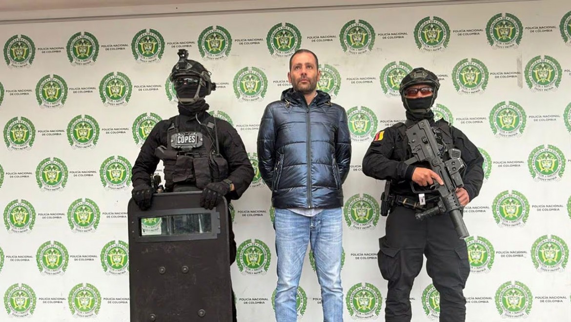 "Peppe" lakaplı Palermo, Kolombiya'da yakalandı