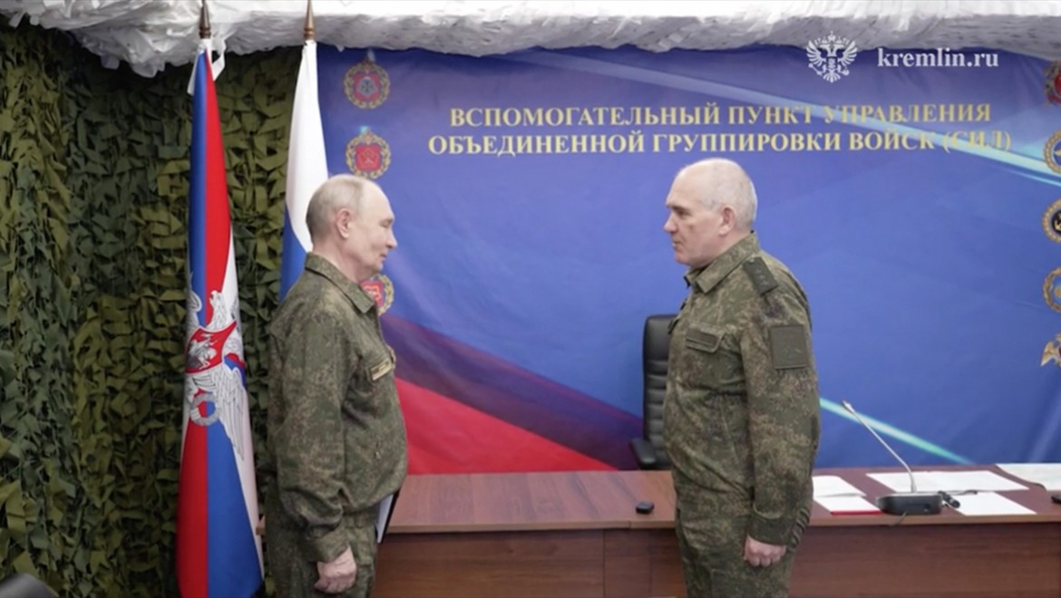 Putin, Ukrayna'da savaşan komutanlarla toplantı yaptı