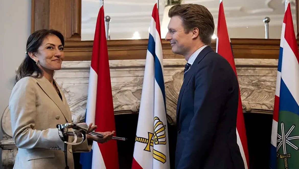 Dilan Yeşilgöz Hollanda Başbakan Yardımcısı ve Savunma Bakanı