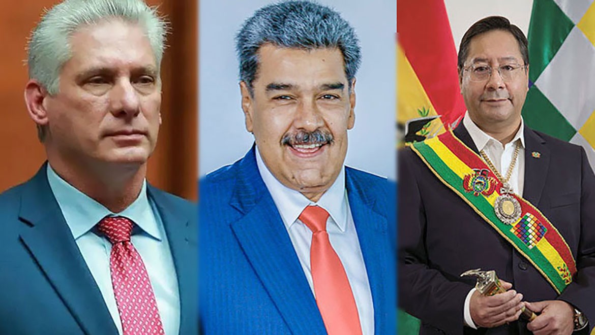 Küba ve Bolivya'dan Maduro'ya destek