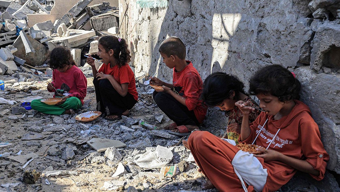 Gazze'de, en kötü insani durum yaşanıyor