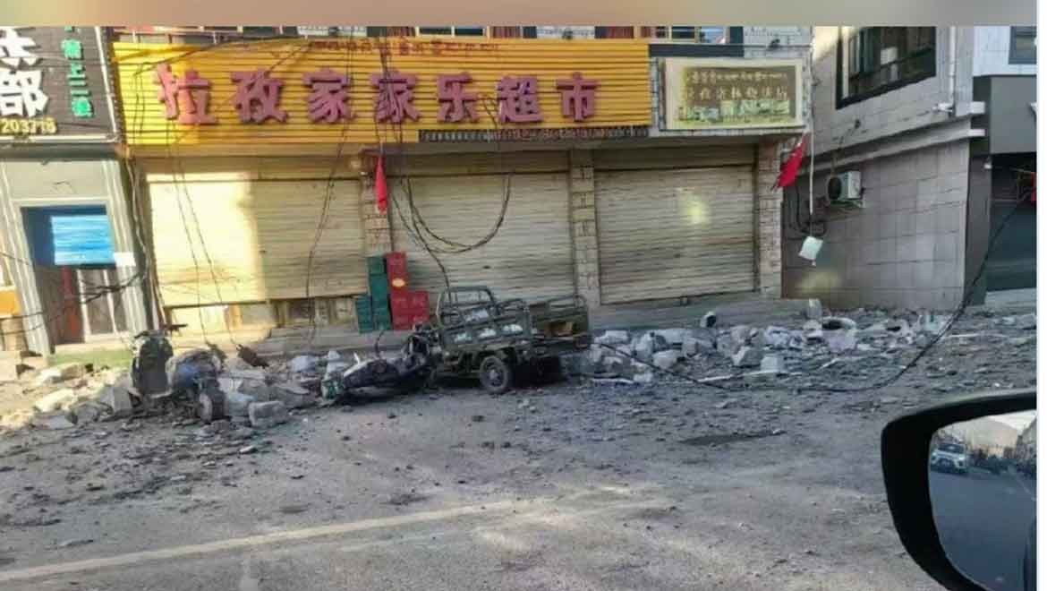 Tibet'te 6,8 büyüklüğünde deprem: En az 95 ölü