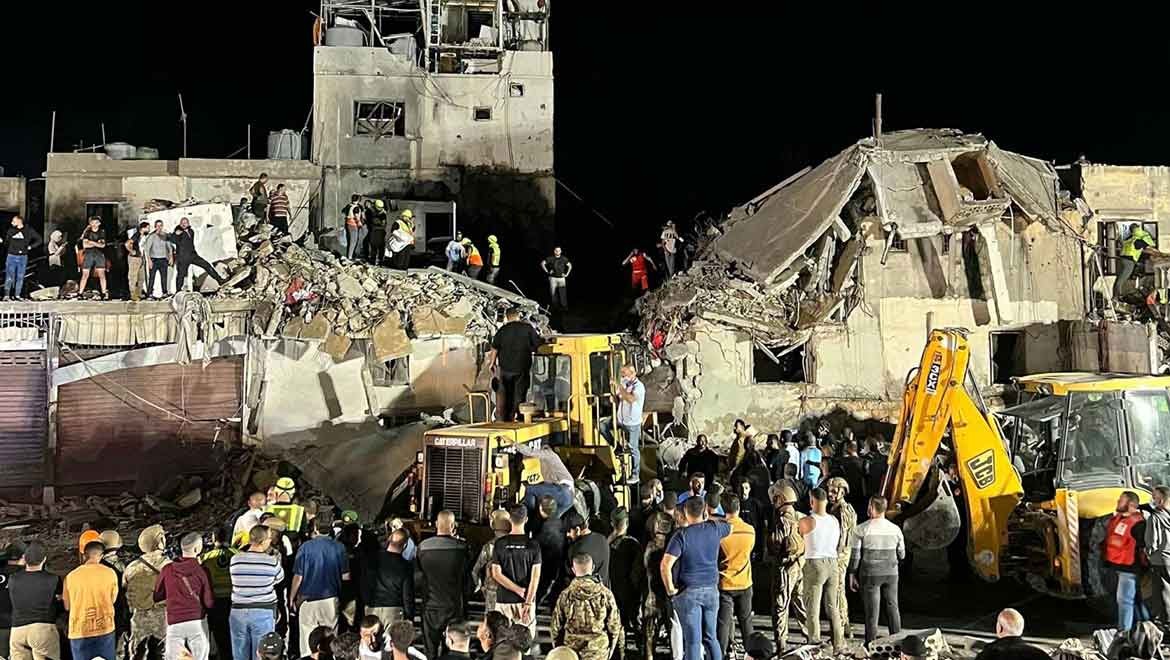 İsrail, Sayda şehri yakınlarına saldırdı: 5 ölü, 33 yaralı