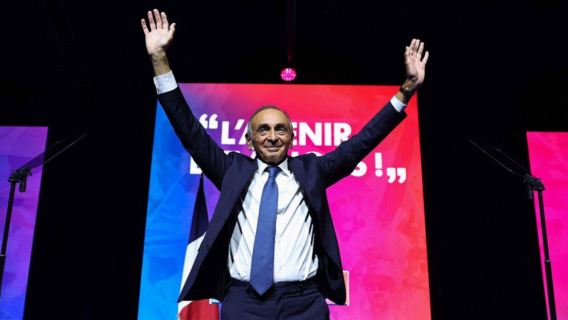 Fransa'da aşırı sağcı Zemmour, cumhurbaşkanlığına aday