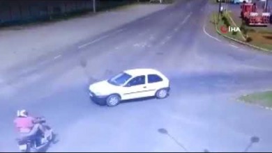Defalarca kez takla attı: Yere böyle çakıldı